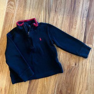 Polo 3/4 Zip Sweater (2T)